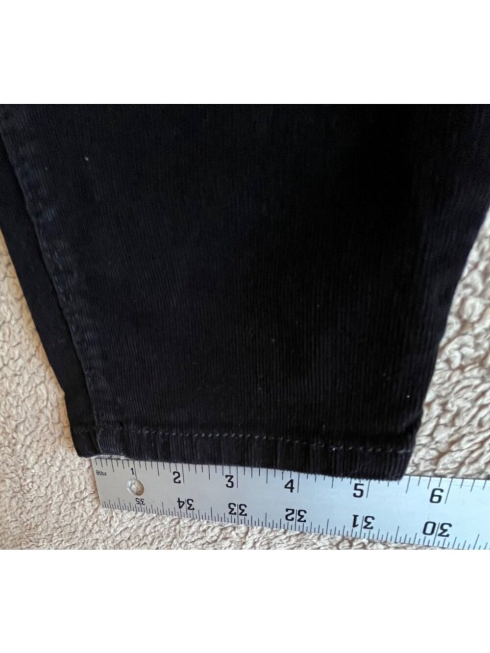 Buffalo David Bitton Womens Black Corduroy Skinny Fit Jeans Size 2/26 - Picture 12 of 16
